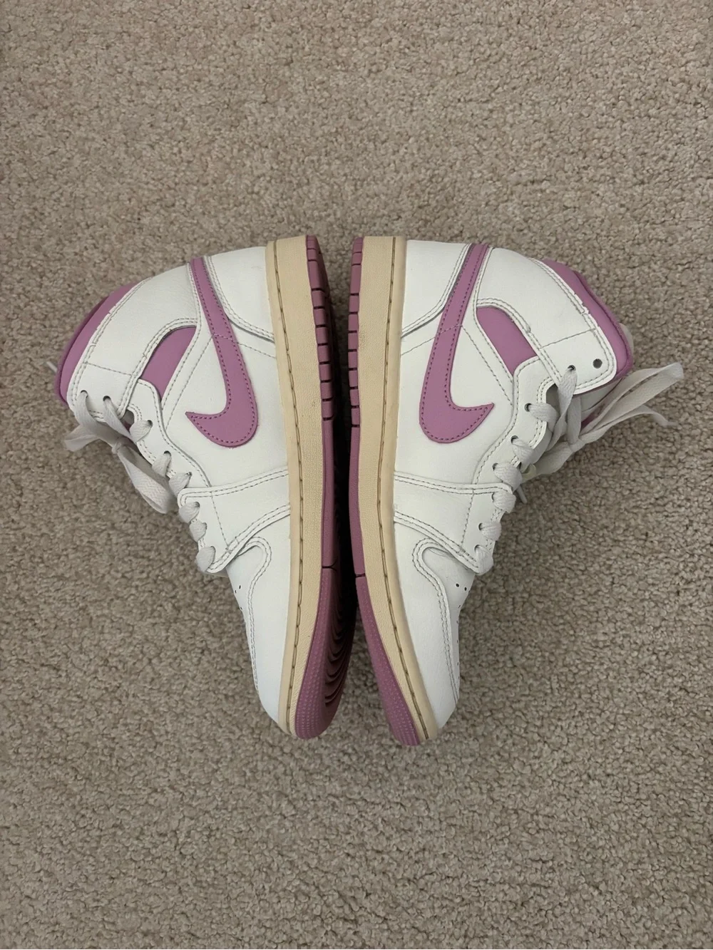 Nike Wmns Air Jordan 1 Mid shoes Women Casual BQ6472-162 size US 6.5